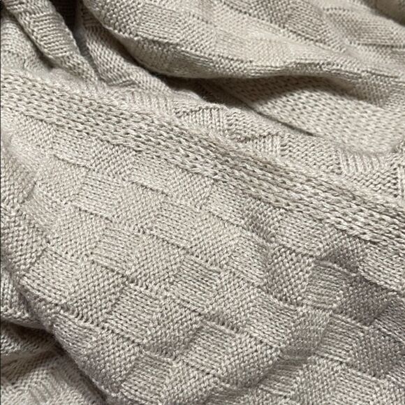 venus Basket Weave Side Husk Closure Cardigan Sz M - Picture 9 of 11